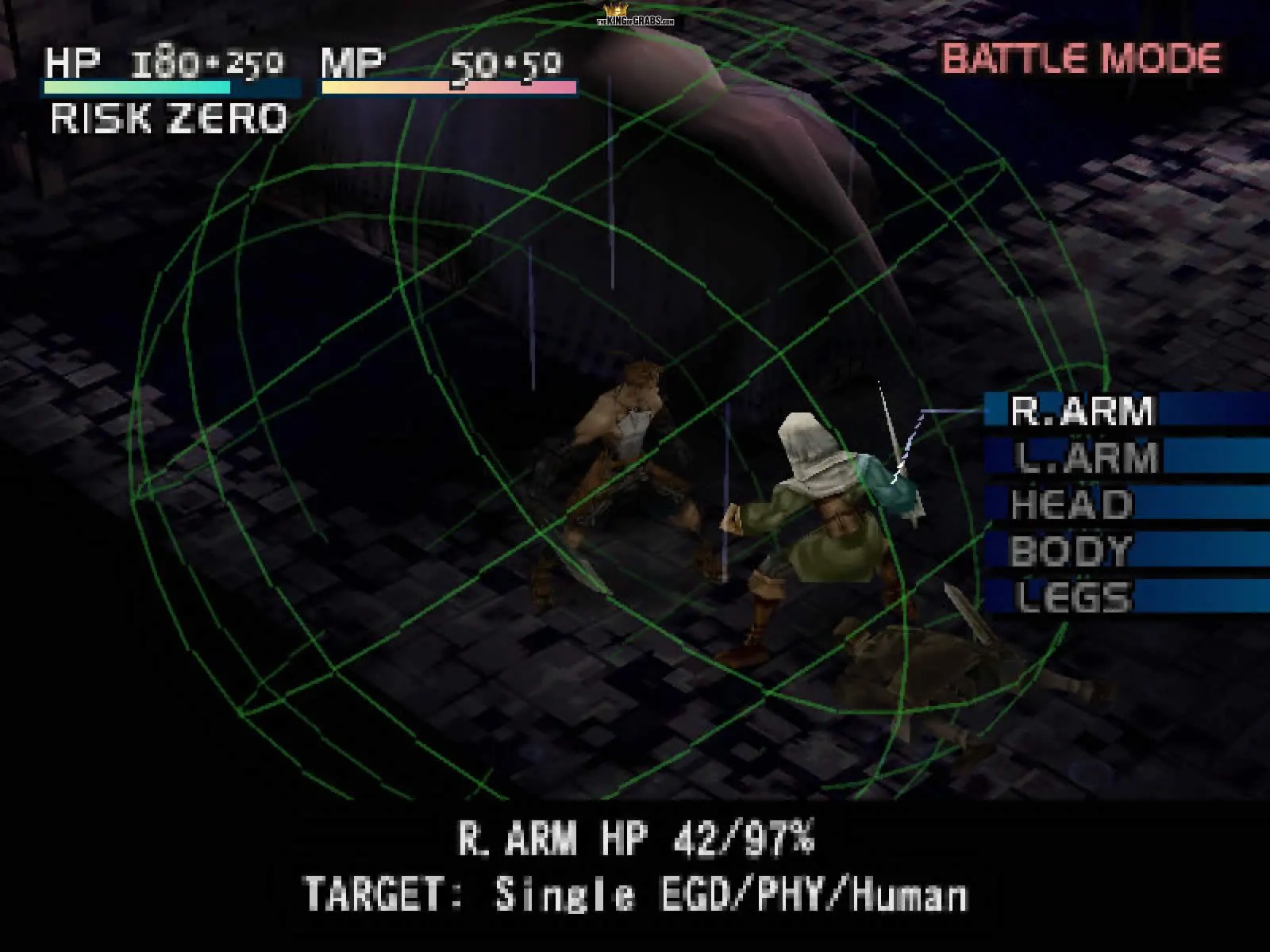 Vagrant Story battle mode