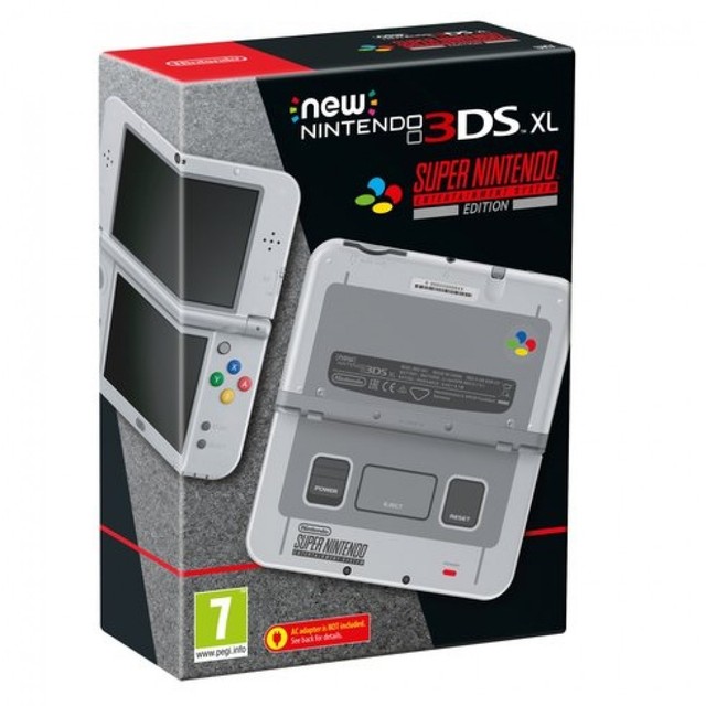 New Nintendo 3DS XL SNES Edition