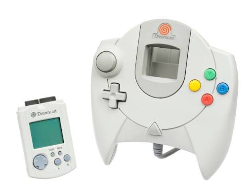 Sega Dreamcast VMU e Pad